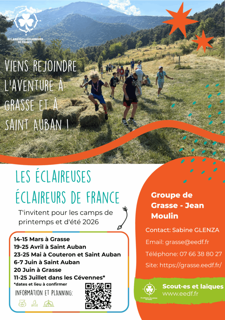 Weekend campé à Grasse – Mars 2026